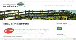 Desktop Screenshot of obdachlosenhilfe-die-bruecke.de