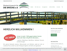Tablet Screenshot of obdachlosenhilfe-die-bruecke.de